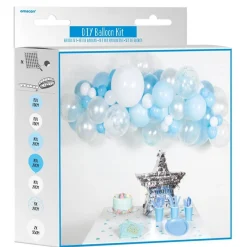 Blue Latex Balloon Arch Garland - 70 Balloons<Party Delights Sale