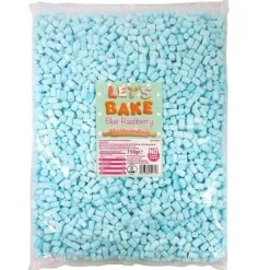 Blue Raspberry Mini Marshmallows - 750G<Party Delights Clearance