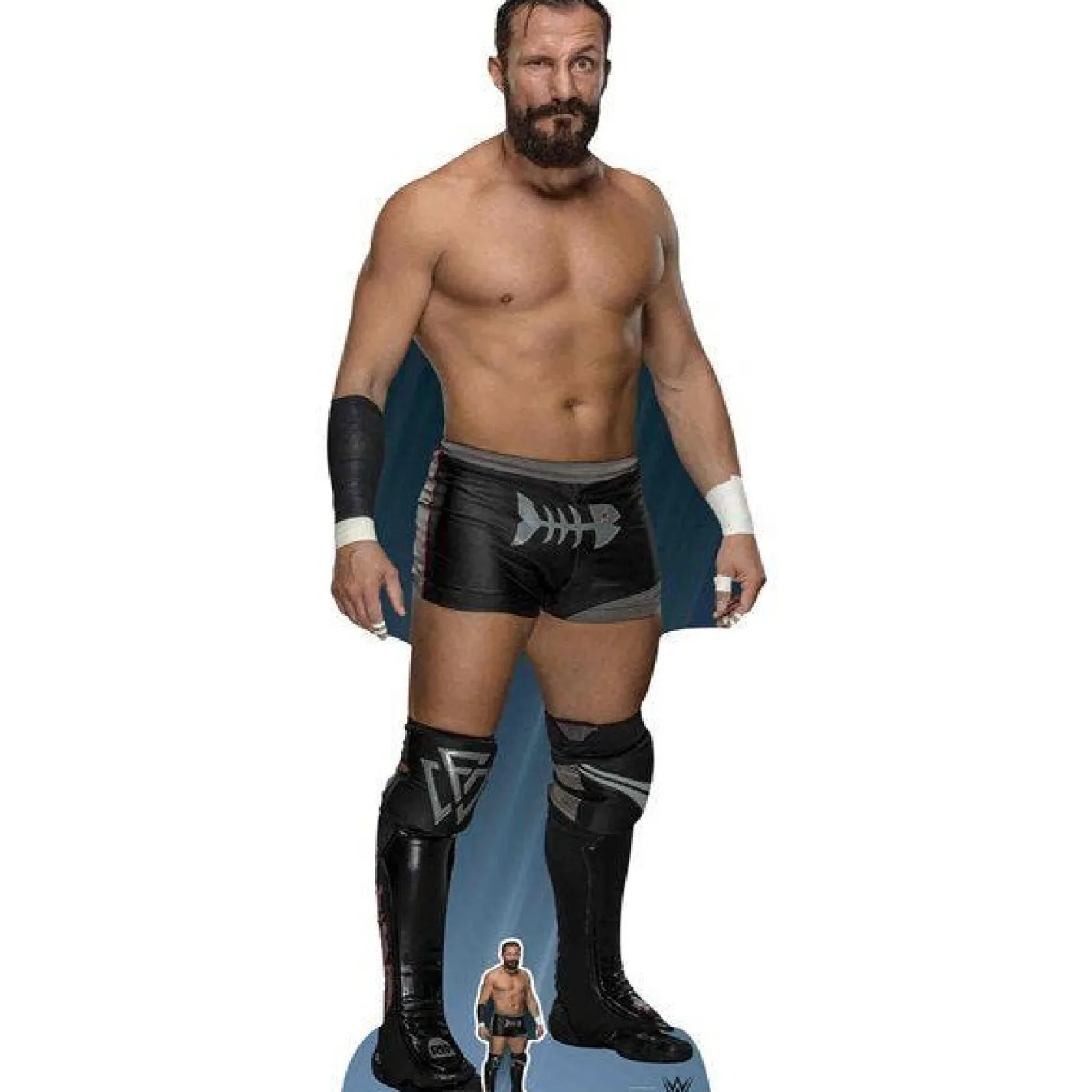 Bobby Fish Wwe Cardboard Cutout - 176Cm X 67Cm<Party Delights Clearance