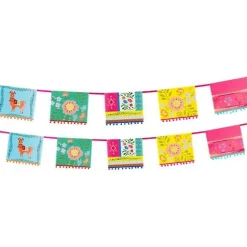 Boho Mix Pom Pom Bunting - 4M<Party Delights