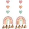 Boho Rainbow Hanging Decorations - 91Cm (2Pk)<Party Delights New
