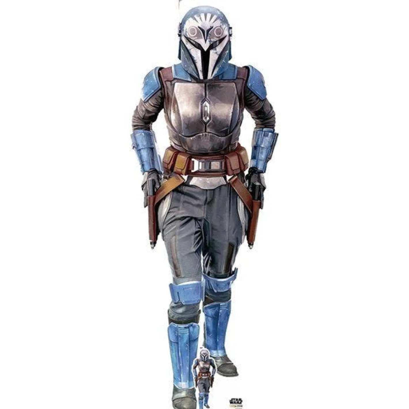 Bo-Katan Star Wars Blue Cardboard Cutout - 186Cm X 67Cm<Party Delights Discount