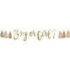 Boy Or Girl Banner With Tassels - 1.5M<Party Delights Clearance
