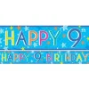 Boys 9Th Birthday Paper Banners - 1M (3Pk)<Party Delights
