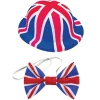 British Hat & Bow Tie Kit<Party Delights Hot