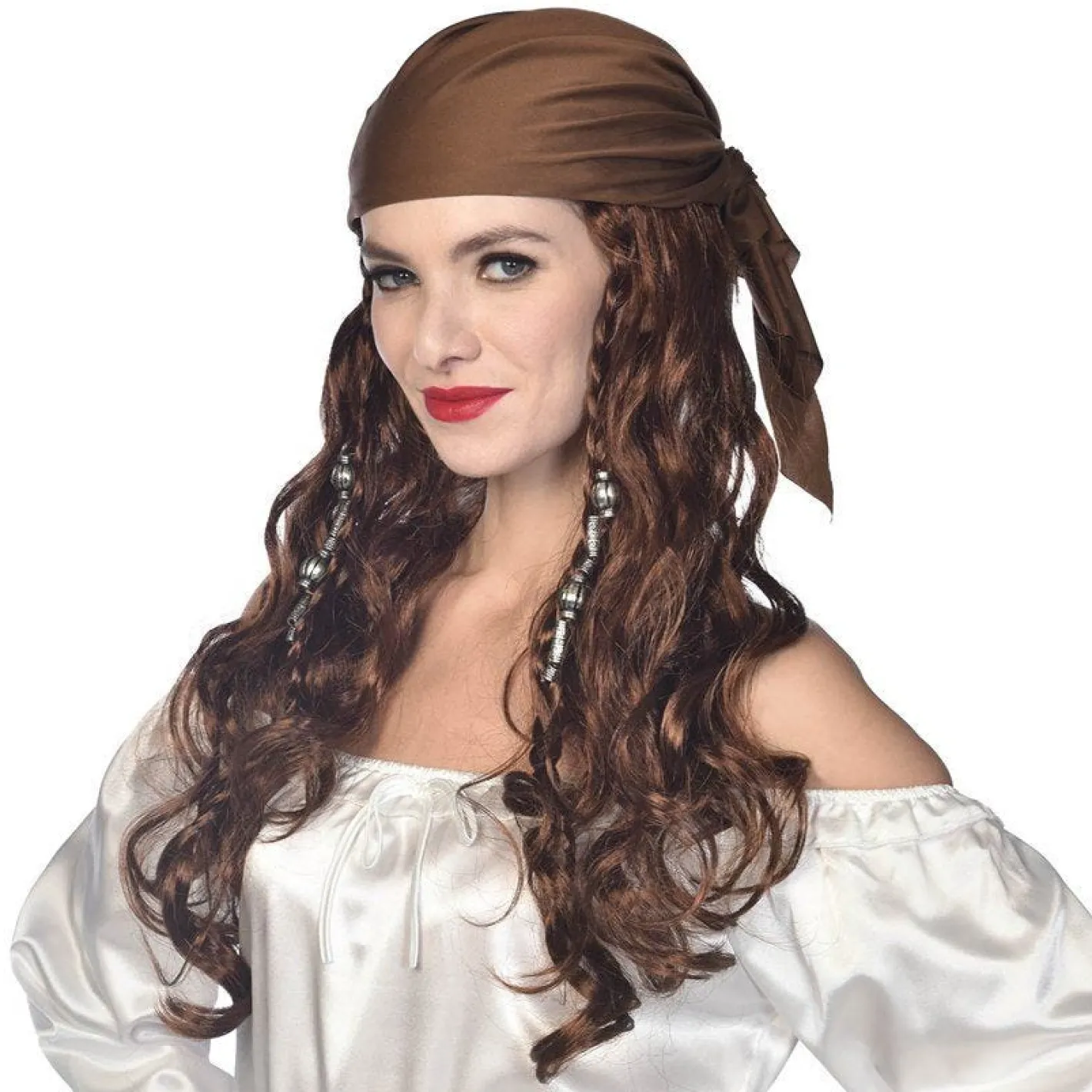 Brown Pirate Wig<Party Delights Best