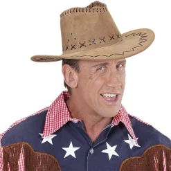 Brown Suede Cowboy<Party Delights Outlet