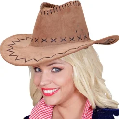 Brown Suede Cowboy<Party Delights Outlet