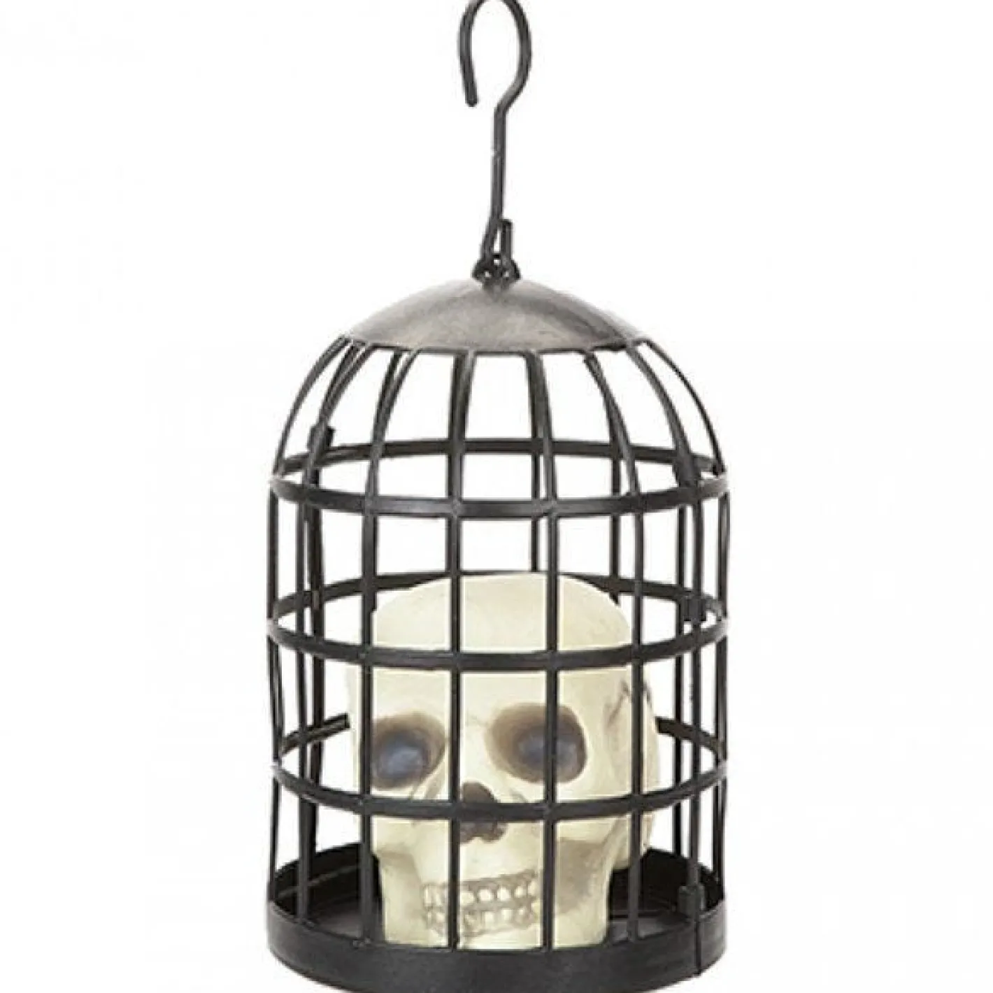 Party Delights Props<Caged Skull Prop - 35Cm X 17.5Cm