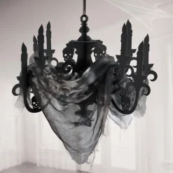 Party Delights Hanging Decorations<Candelabra With Gauze - 57.5Cm