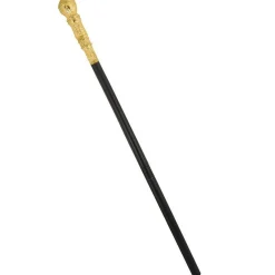 Cane With Gold Ball Handle<Party Delights Outlet
