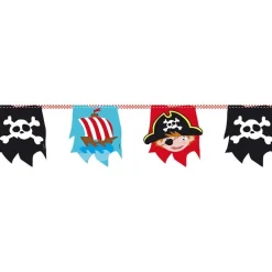 Captain Pirate Bunting - 4M<Party Delights Outlet