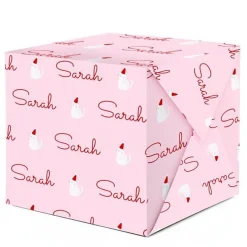 Party Delights Gift Wrapping<Cats Christmas Personalised Wrapping Paper- 62 X 100Cm Sheet