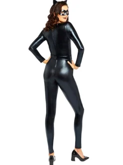 Catwoman Jumpsuit - Adult Costume<Party Delights Best