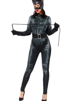 Party Delights Couples' Costumes<Catwoman The Batman - Adult Costume