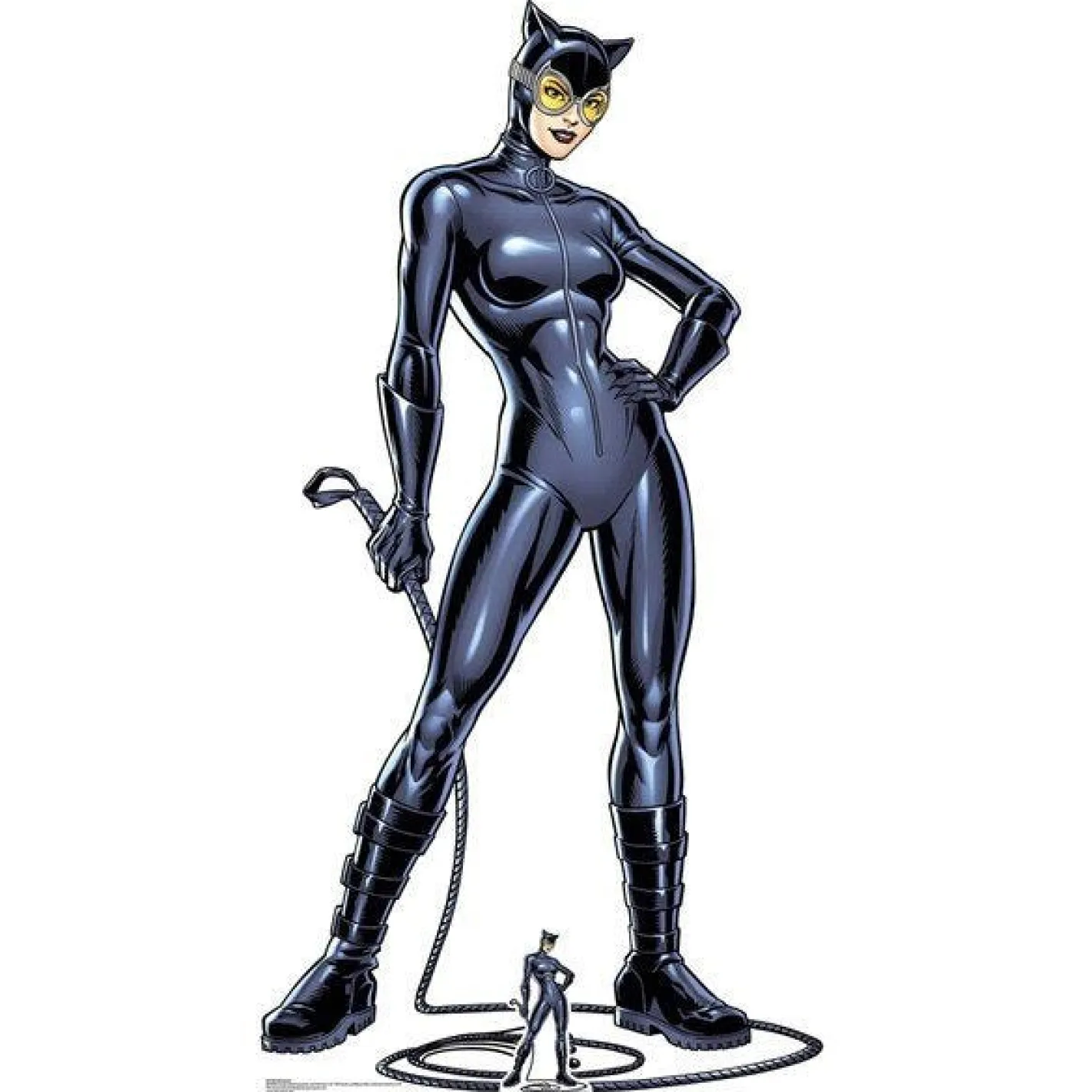 Catwoman With Whip Dc Comic Cardboard Cutout - 179Cm X 96Cm<Party Delights Best