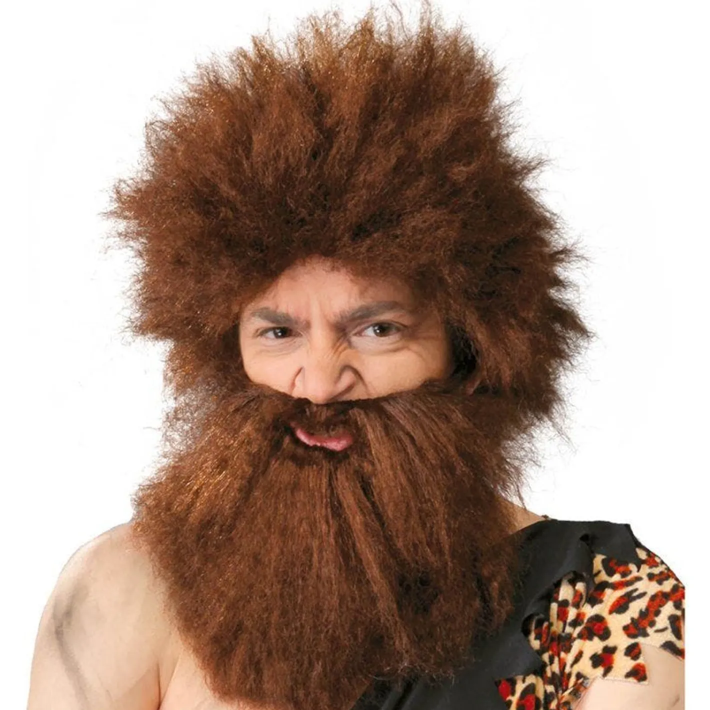 Caveman Wig With Beard<Party Delights Best