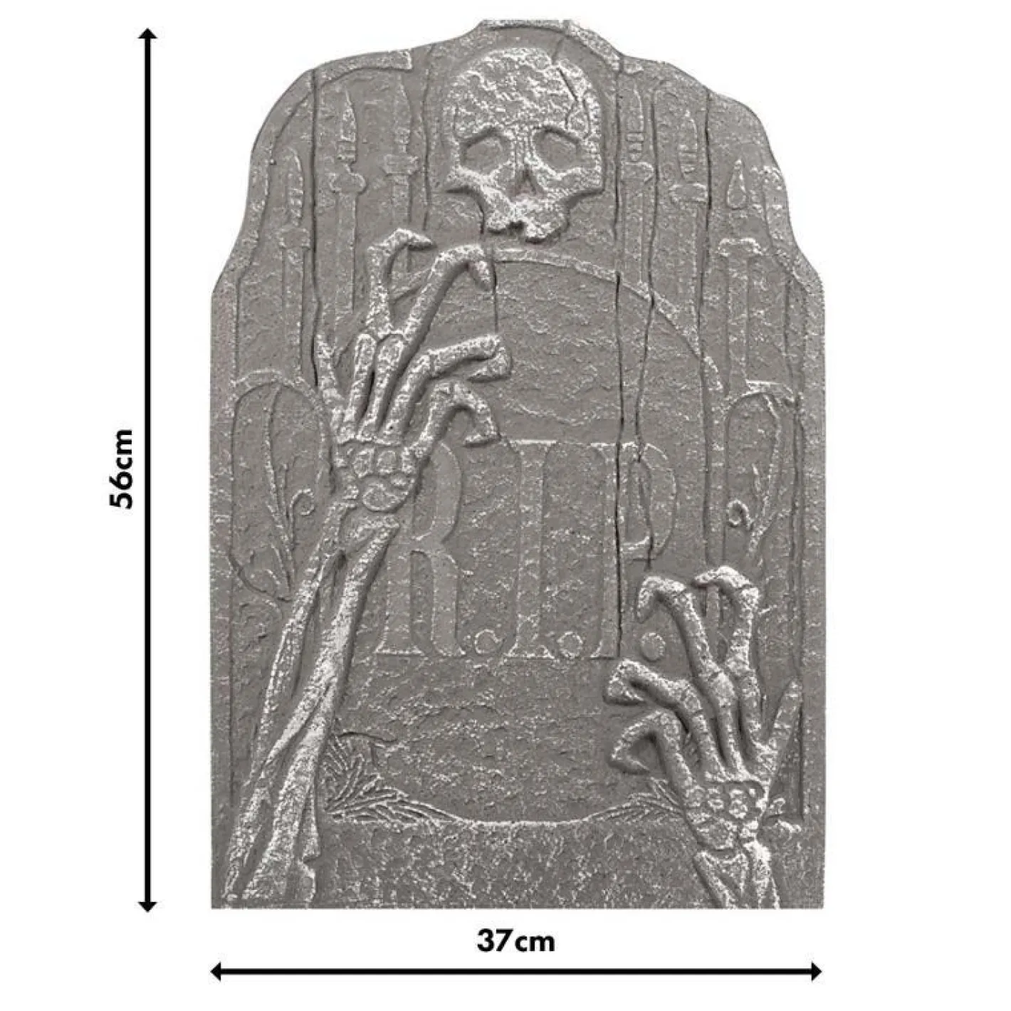 Party Delights Props<Cemetery Ghostly Arms Tombstone - 56Cm
