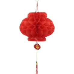 Chinese Honeycomb Lantern - 56Cm (2Pk)<Party Delights
