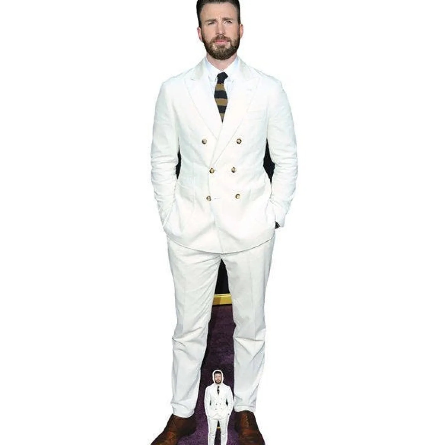 Chris Evans Cardboard Cutout - 187Cm X 60Cm<Party Delights Sale