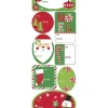 Party Delights Gift Wrapping<Christmas Adhesive Gift Labels (48Pk)