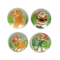 Party Delights Stocking Fillers<Christmas Bouncy Ball - 3.5Cm
