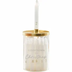 Party Delights Christmas Party Accessories<Christmas Candle Advent Calendar - 15Cm