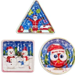 Party Delights Stocking Fillers<Christmas Maze Puzzle - 6Cm