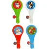 Party Delights Stocking Fillers<Christmas Paddle Bat & Ball - 11.5Cm