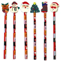 Party Delights Stocking Fillers<Christmas Pencil And Eraser