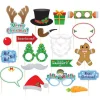 Party Delights Christmas Party Accessories<Christmas Photo Props (20Pk)