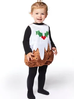 Kids' Party Delights Kids'<Christmas Pudding Cutie - Baby And Toddler Costume