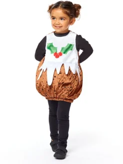 Kids' Party Delights Kids'<Christmas Pudding Tabard - Child Costume