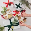 Party Delights Gift Wrapping<Christmas Wrapping Accessories Kit With Foliage, Ribbons & Tags