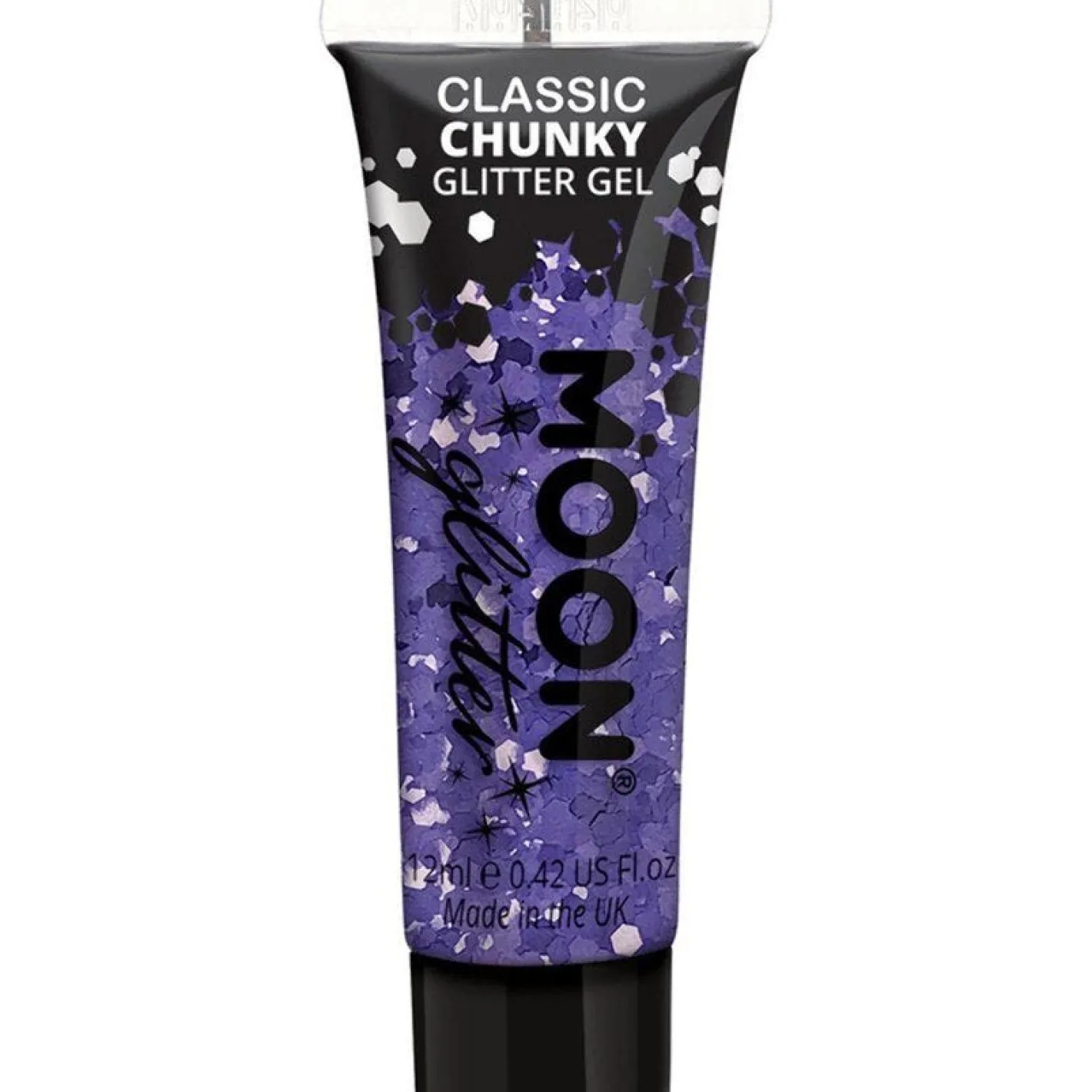 Chunky Glitter Body Gel - Purple 12Ml<Party Delights Best