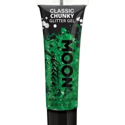 Party Delights Costume Accessories<Chunky Glitter Body Gel - Green 12Ml