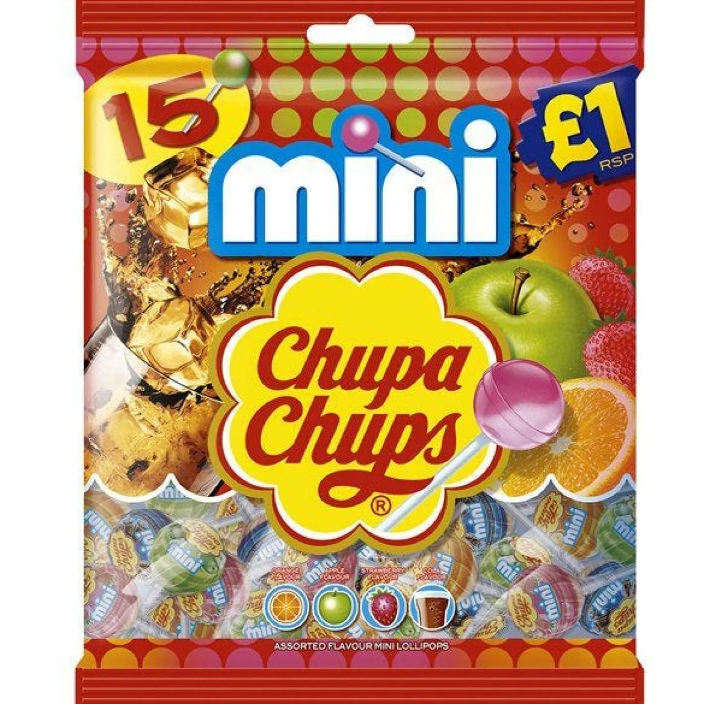Chupa Mini Lollipops X15<Party Delights Clearance