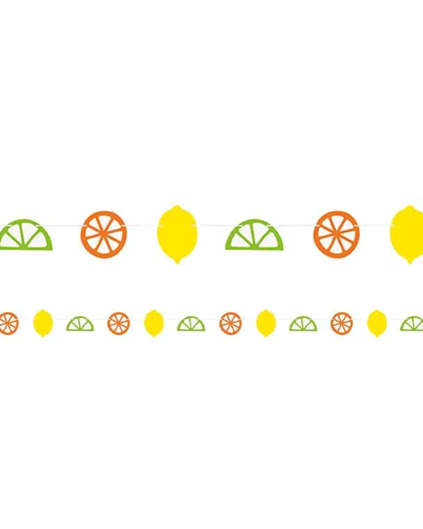 Citrus Fruit Paper Garland - 6Ft<Party Delights Best