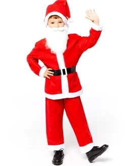 Kids' Party Delights Kids'<Classic Santa - Child Costume