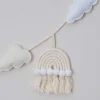 Cloud & Rainbows Macrame Fabric Bunting - 2M<Party Delights Discount