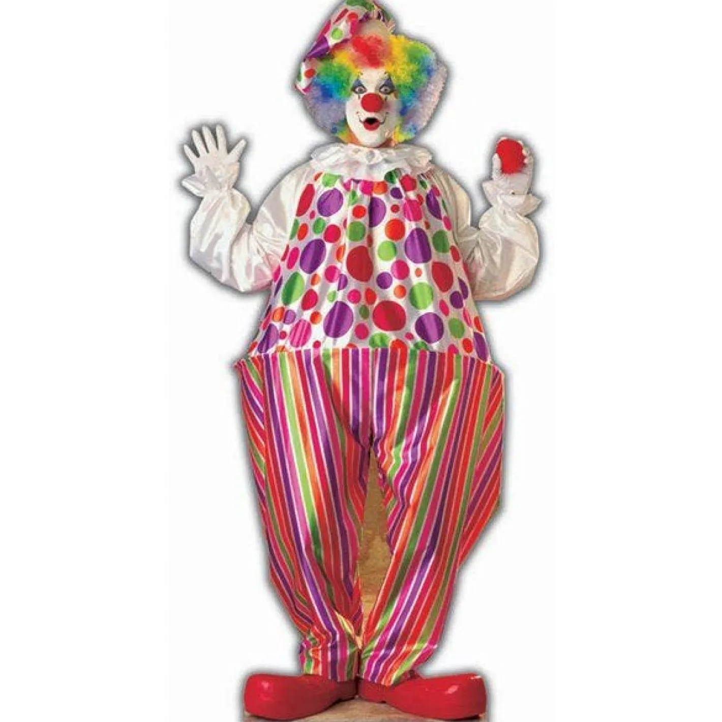 Clown Cardboard Cutout - 182Cm X 88Cm<Party Delights Clearance