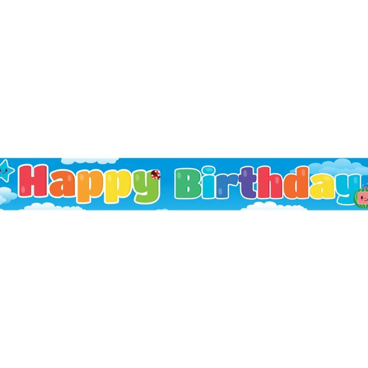 Cocomelon Paper Banners - 1M (3Pk)<Party Delights Hot