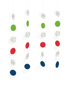 Confetti Birthday String Decoration<Party Delights Online