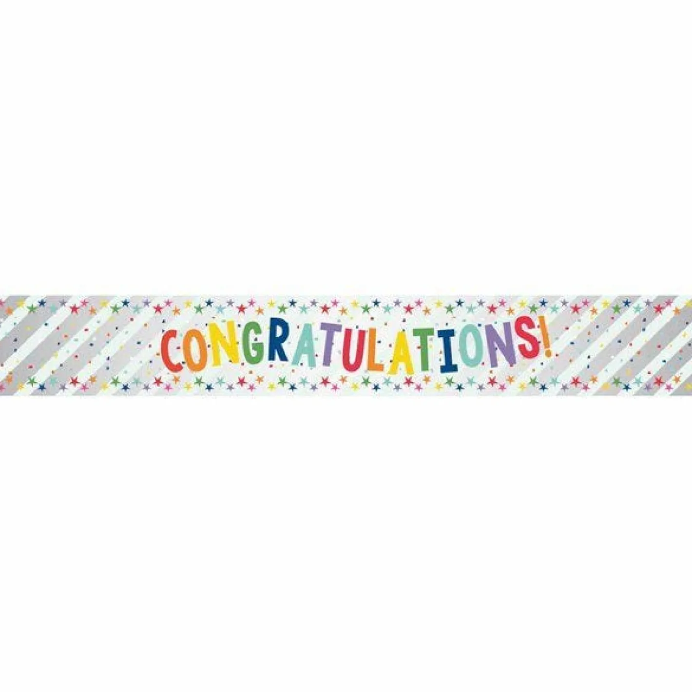 Congratulations Foil Banner<Party Delights Outlet
