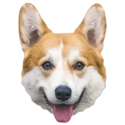 Corgi Card Mask<Party Delights Discount