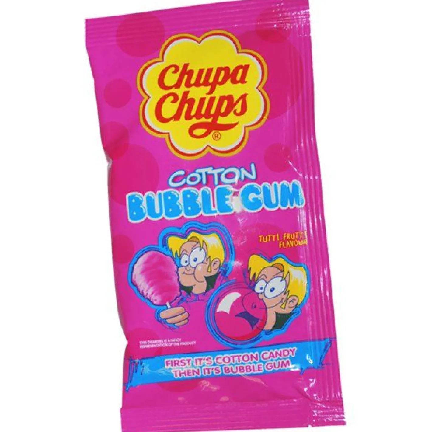 Cotton Bubble Gum - Tutti Frutti Flavour - 11G<Party Delights Outlet