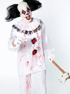 Men's Party Delights Men's<Crazy Clown - Adult Costume