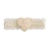 Cream & Rose Gold Bride To Be Garter<Party Delights