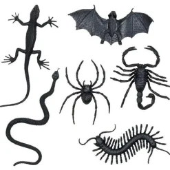 Party Delights Props<Creepy Creatures (6Pk)