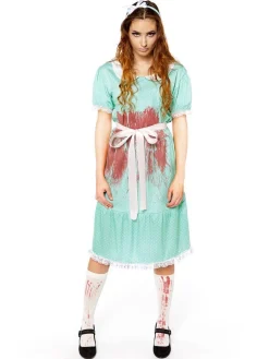 Women's Party Delights Women's<Creepy Sister - Adult Costume
